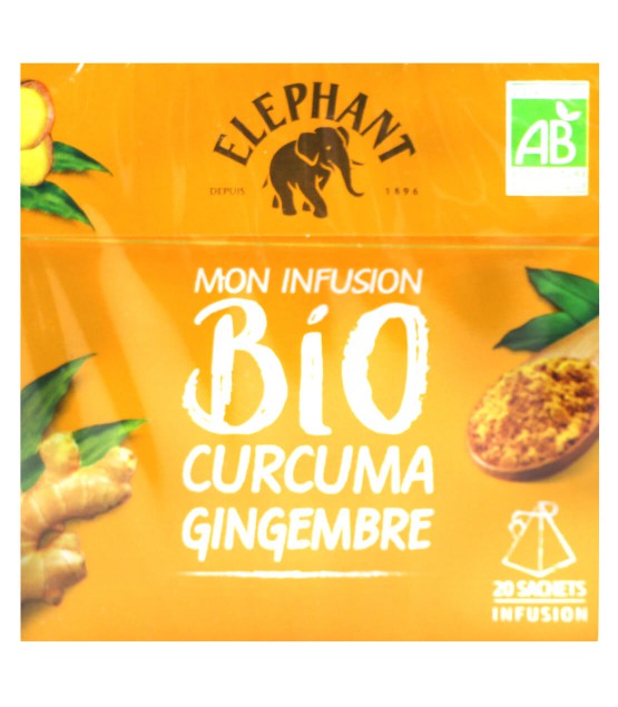 Infusion bio gingembre citron Éléphant