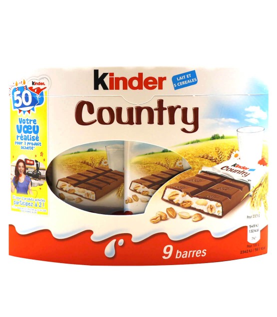 Kinder、カントリー