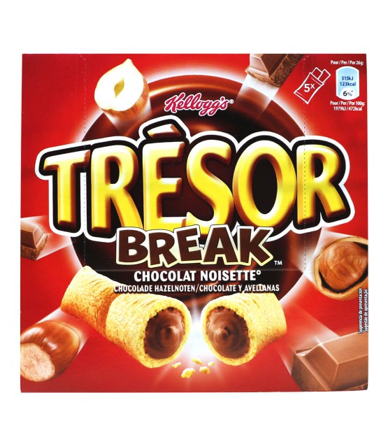 Kellogg's, Tresor, Céréales, Chocolat-Noisettes, 1 kg