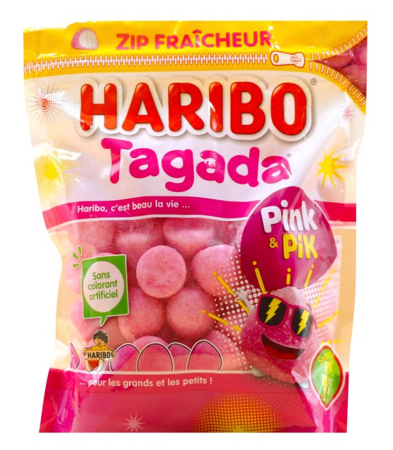 Chamallows goût Tagada Pink - Match food : sucreries originales vs