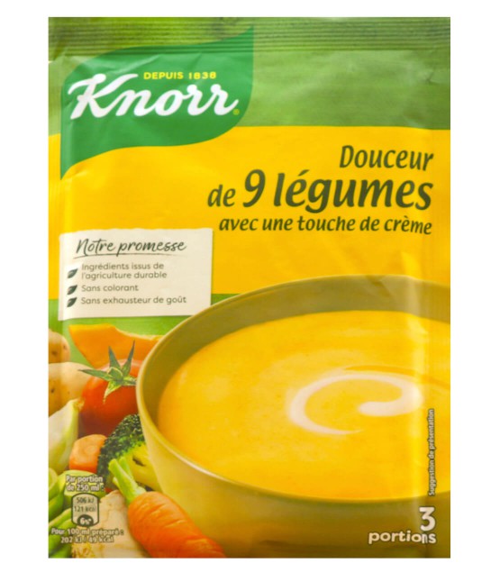 9 Vegetables Soup Knorr